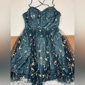 SHEIN blue dress